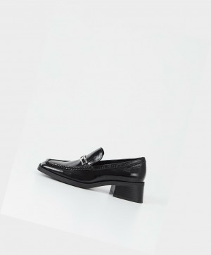 Vagabond Blanca Women Loafers Black | 14093-URNH