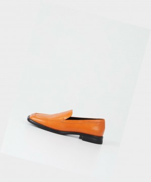 Vagabond Brittie Women Loafers Orange | 02638-UGMQ