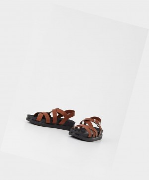 Vagabond Erin Women Platform Sandals Brown | 03649-RMTY