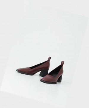 Vagabond Hedda Women Pumps Dark Red | 30698-ZEMJ