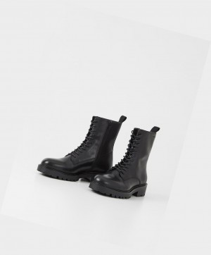 Vagabond Kenova Women Ankle Boots Black | 76583-EXAU