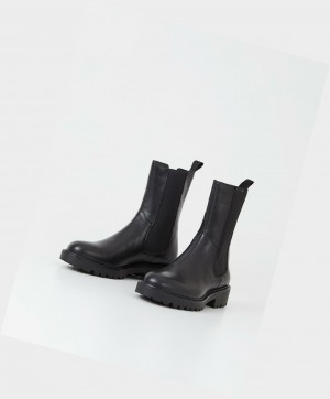 Vagabond Kenova Women Chelsea Boots Black | 72915-LUKW