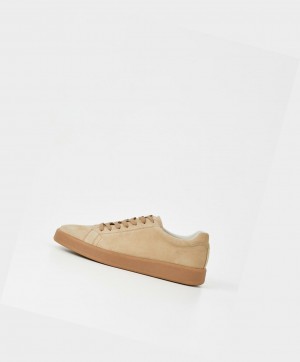 Vagabond Teo Men Sneakers Beige | 28037-XILK