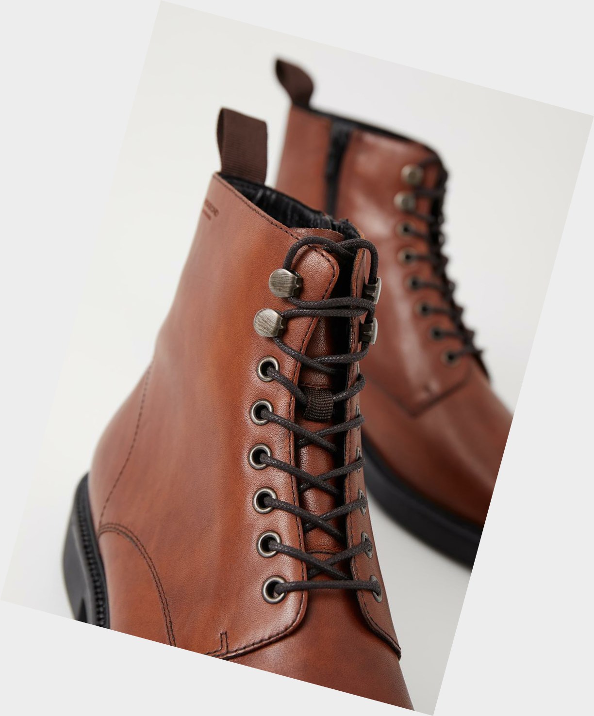 Vagabond Alex M Men Lace Up Boots Brown | 51403-JDRT