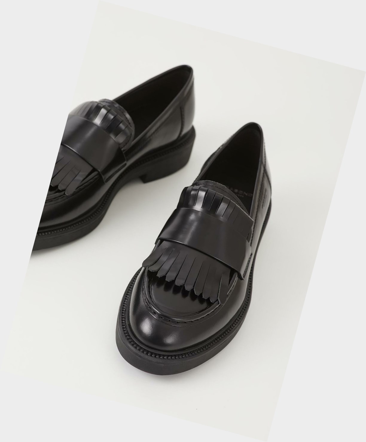 Vagabond Alex W Women Loafers Black | 87456-GPHQ