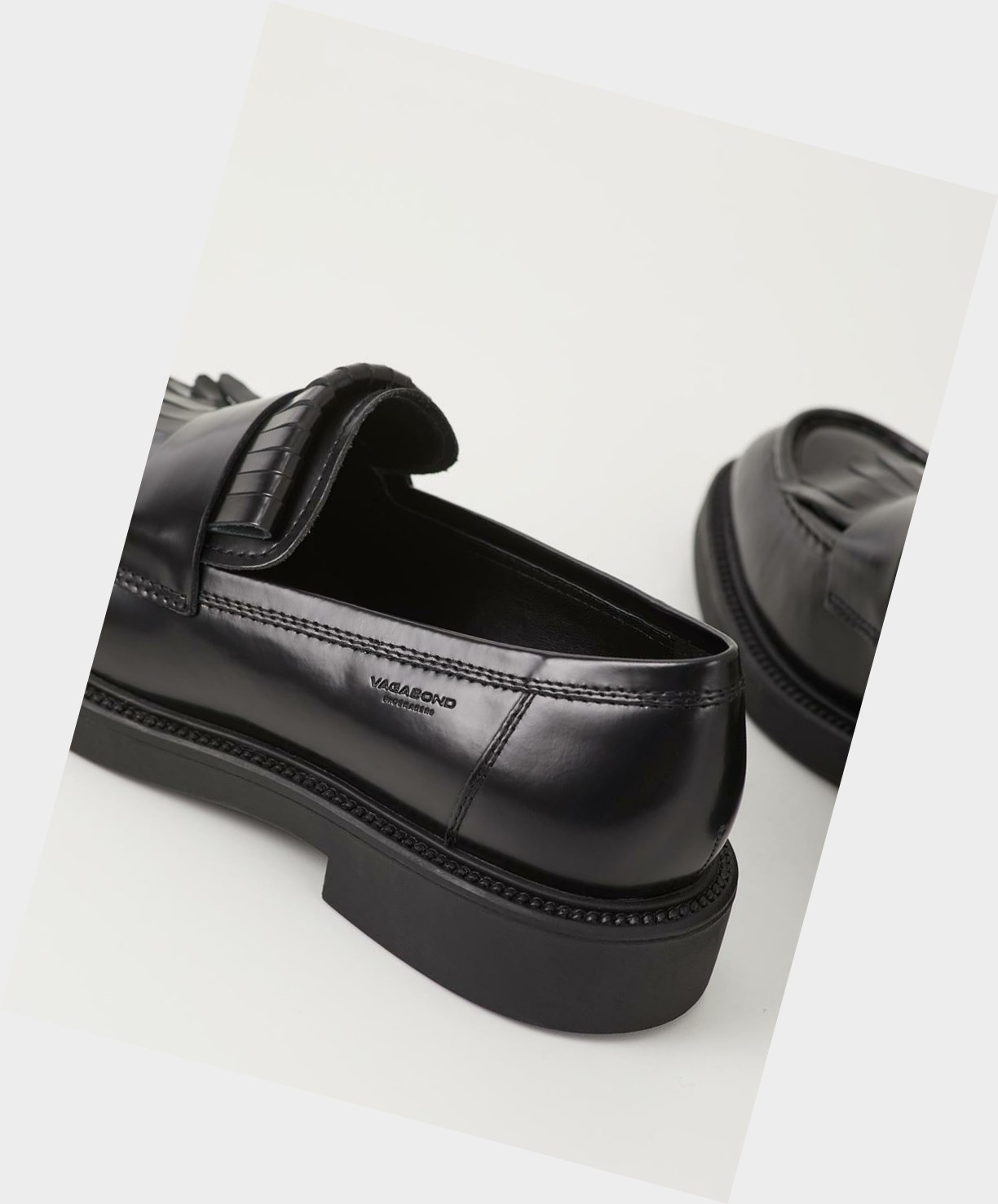 Vagabond Alex W Women Loafers Black | 87456-GPHQ