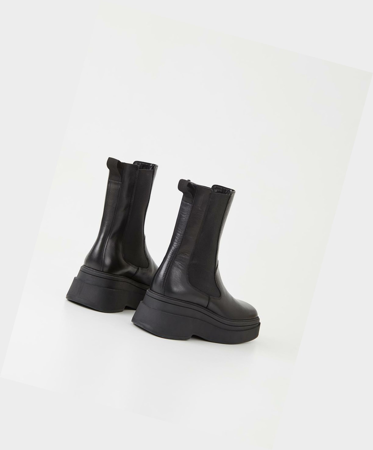 Vagabond Carla Women Chelsea Boots Black | 27610-DXPL