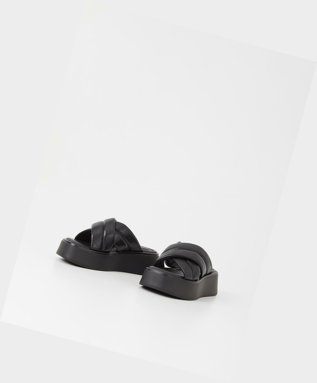 Vagabond Courtney Women Platform Sandals Black | 58320-EXJF