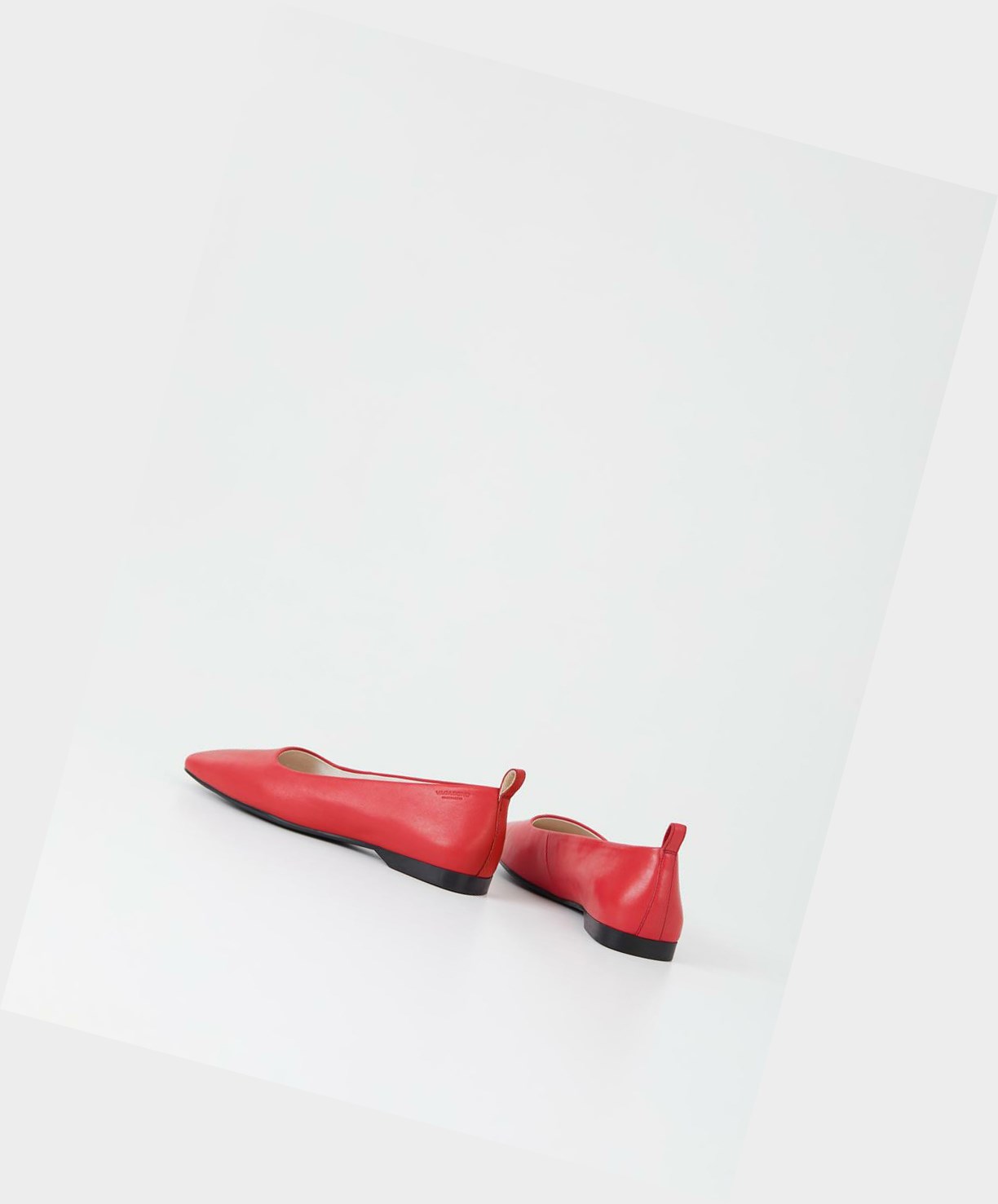 Vagabond Delia Women Flats Red | 49073-VMKE