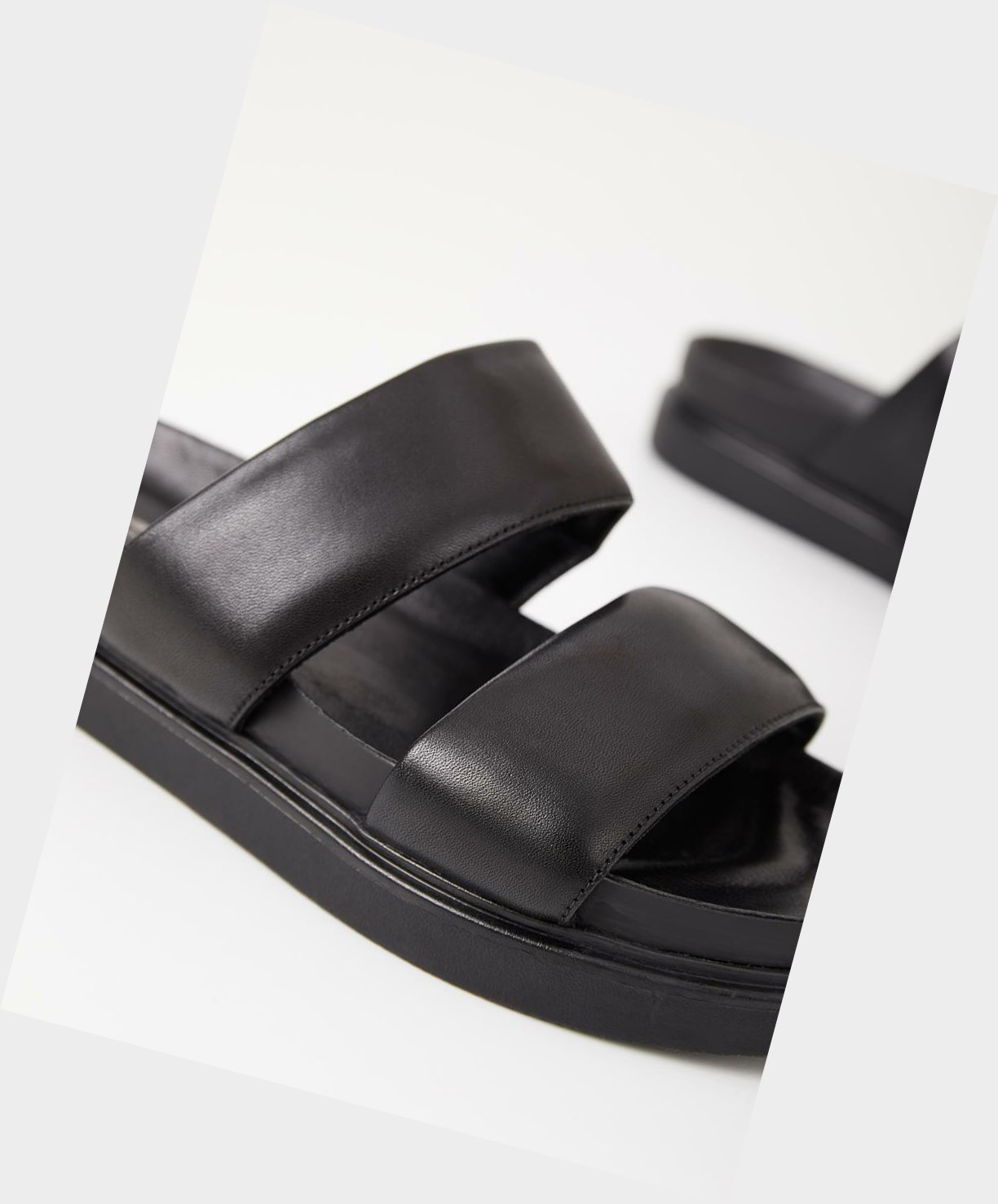 Vagabond Erin Women Platform Sandals Black | 32741-OPRT