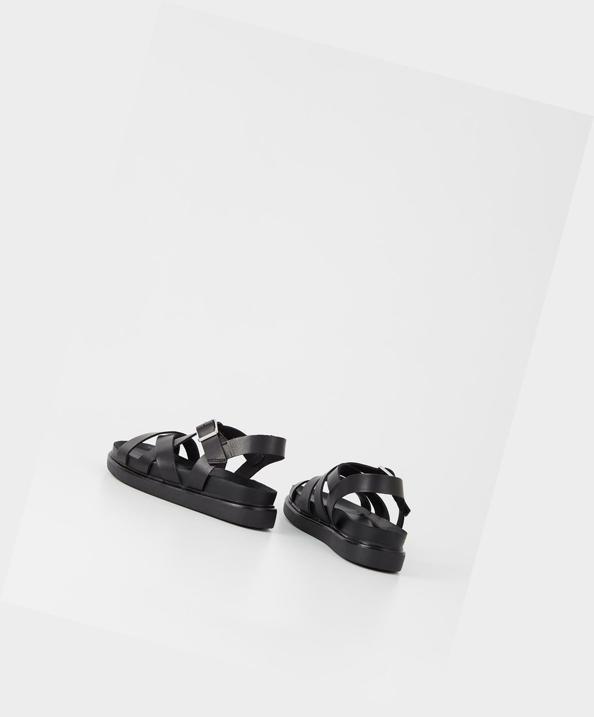 Vagabond Erin Women Platform Sandals Black | 12570-AEUN