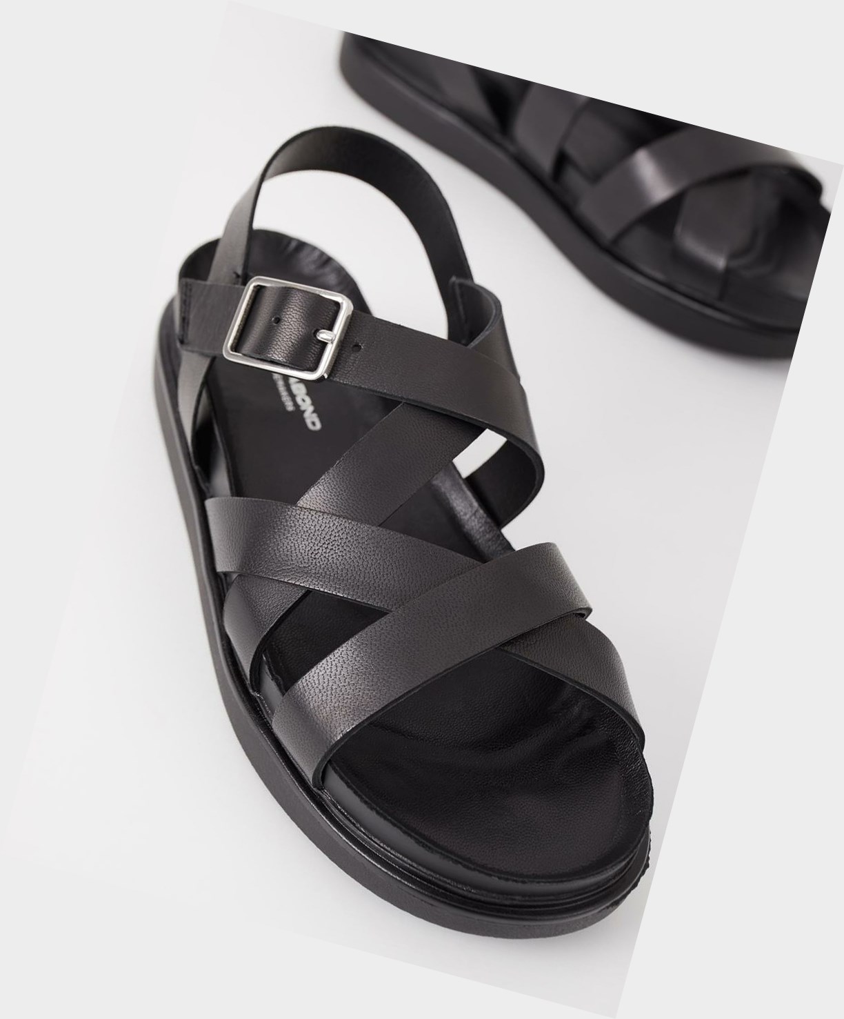 Vagabond Erin Women Platform Sandals Black | 12570-AEUN