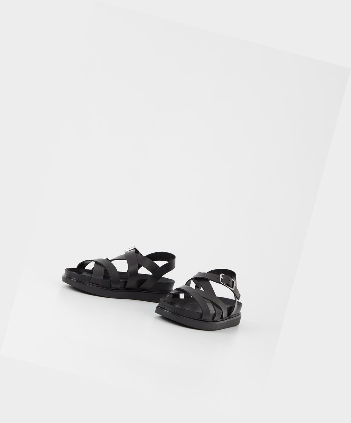 Vagabond Erin Women Platform Sandals Black | 12570-AEUN