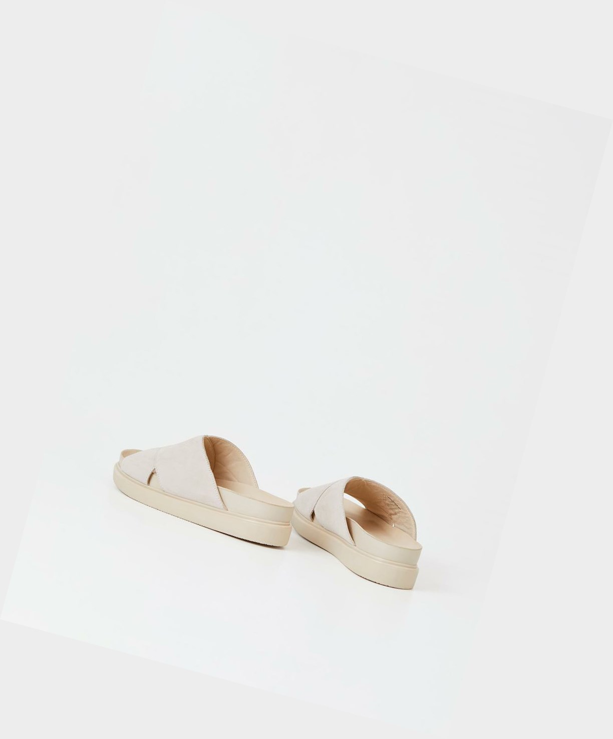 Vagabond Erin Women Platform Sandals White | 09853-RMVX