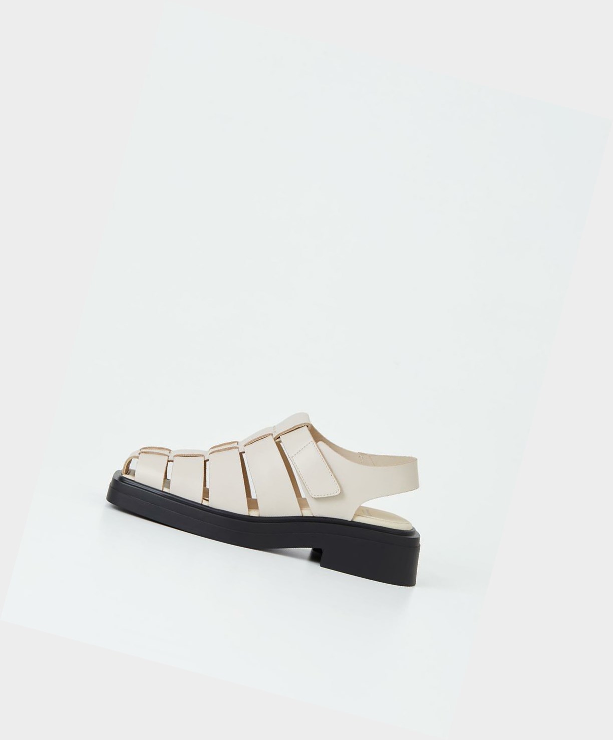 Vagabond Eyra Women Platform Sandals White | 20186-KZMY