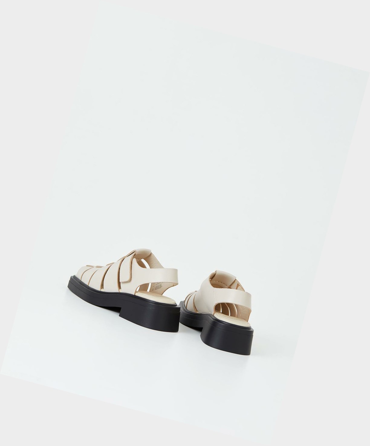 Vagabond Eyra Women Platform Sandals White | 20186-KZMY