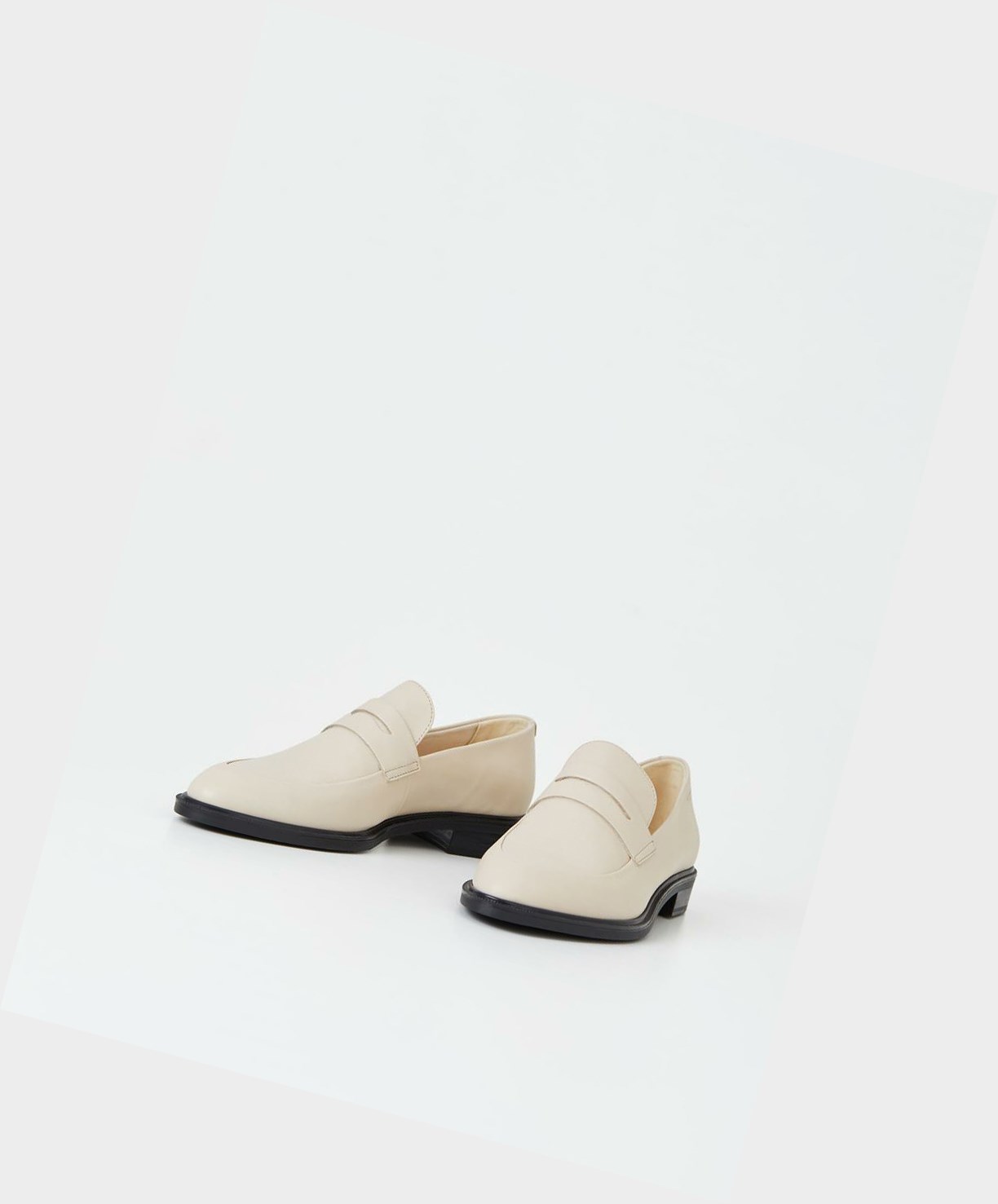 Vagabond Frances Women Loafers White | 13578-CJGQ