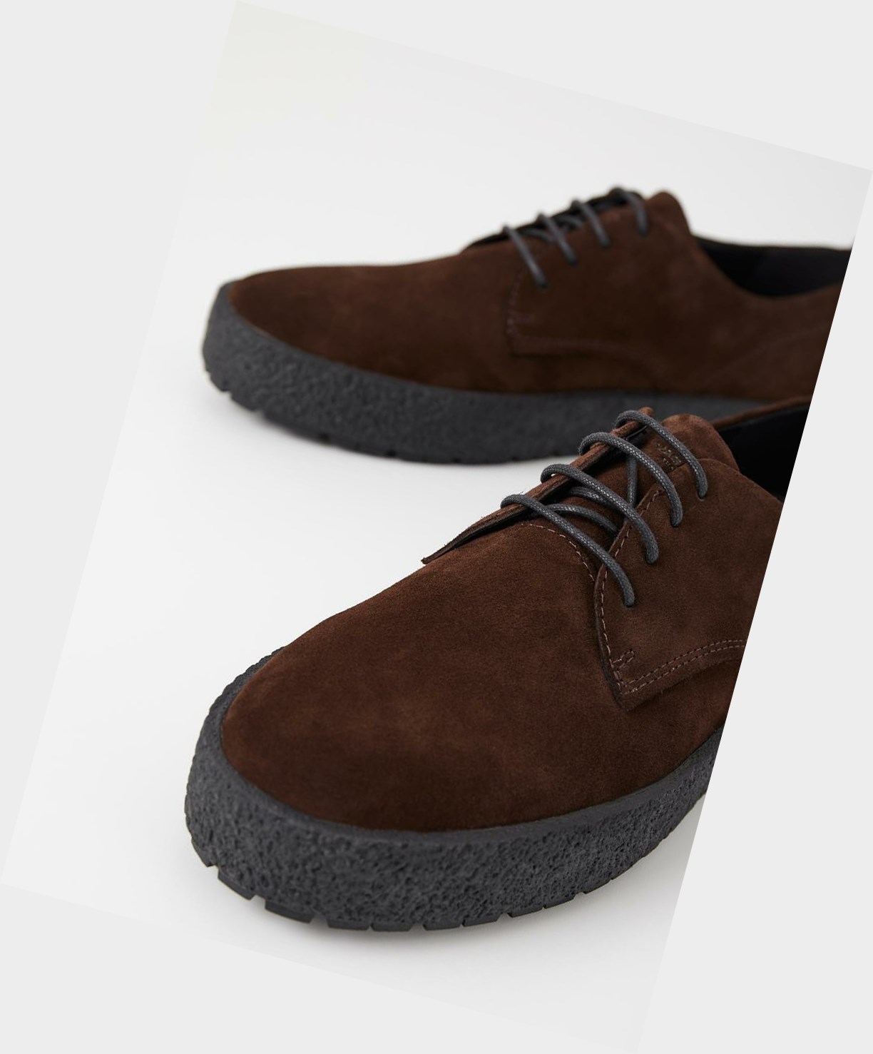 Vagabond Fred Men Lace Up Shoes Dark Brown | 48190-TARF