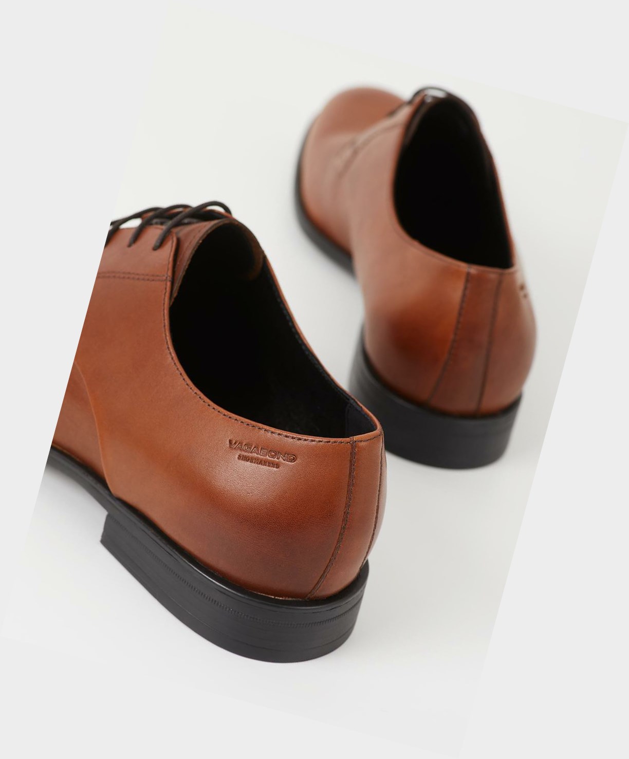 Vagabond Harvey Men Lace Up Shoes Brown | 37829-IBJC