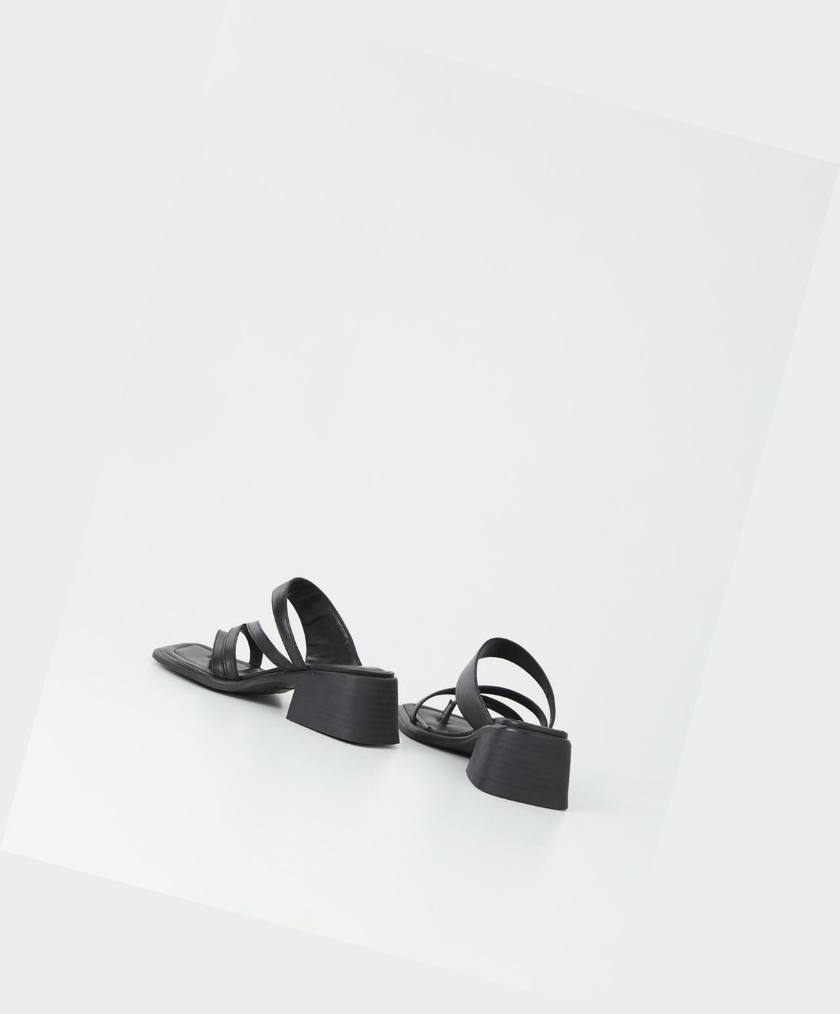 Vagabond Ines Women Heels Sandals Black | 18097-YZJF