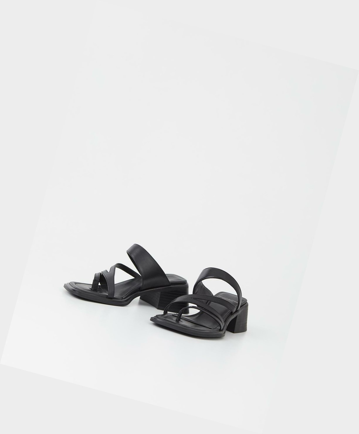 Vagabond Ines Women Heels Sandals Black | 18097-YZJF