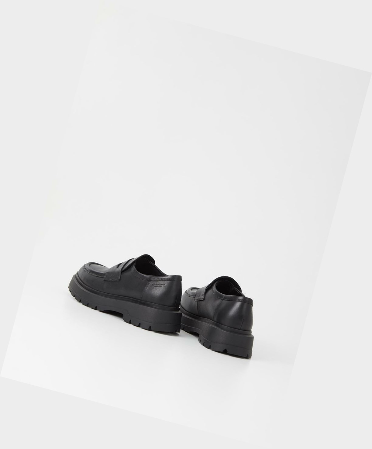 Vagabond Jeff Men Loafers Black | 51094-AJQY