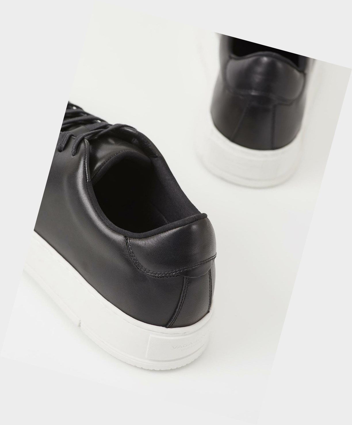 Vagabond John Men Sneakers Black | 82036-VHWN