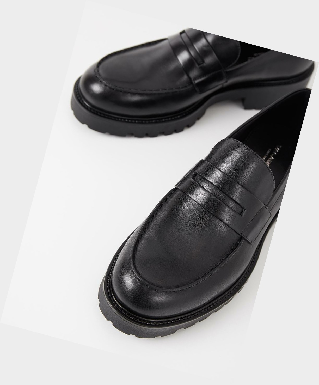 Vagabond Kenova Women Loafers Black | 78943-OYDG