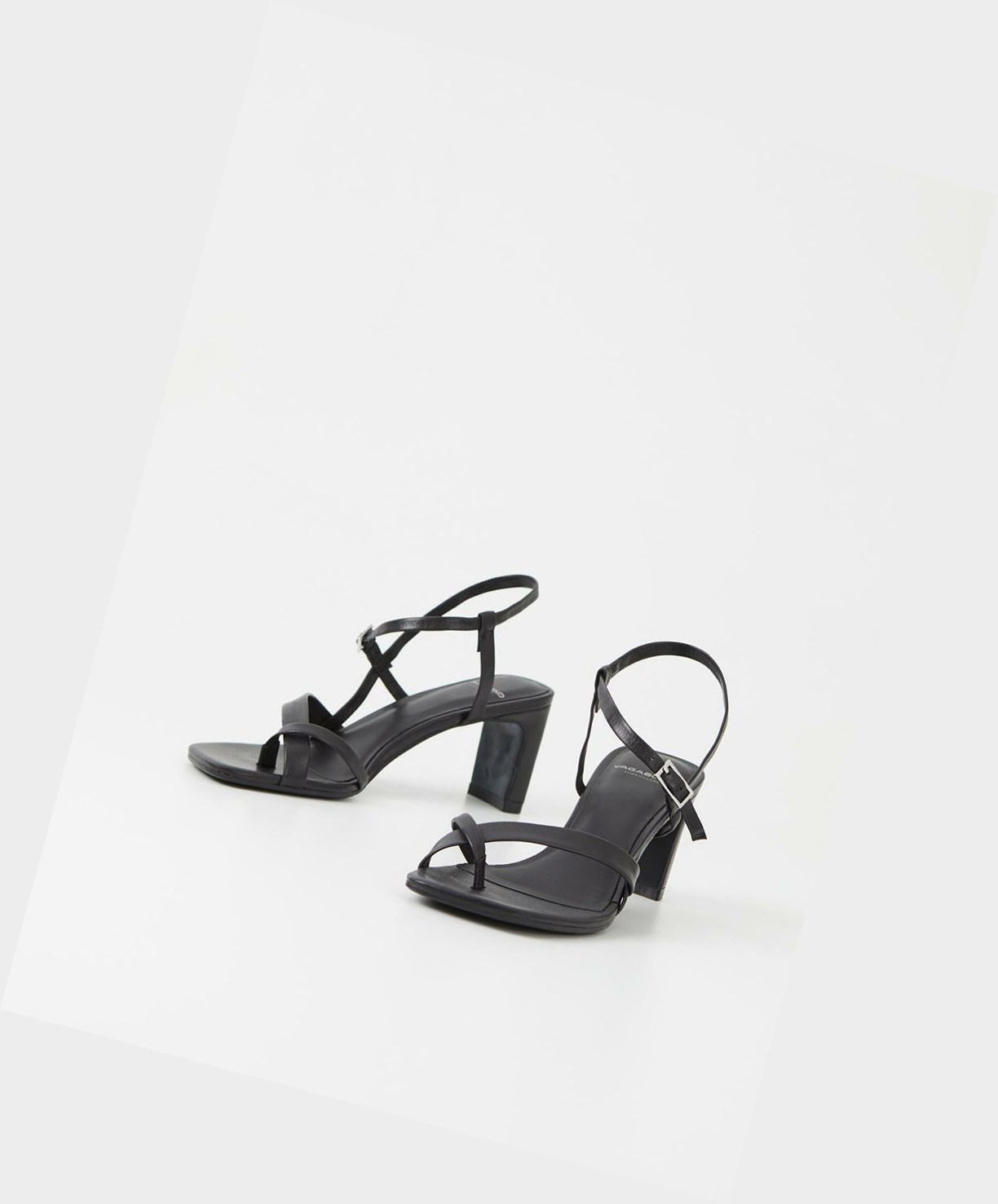 Vagabond Luisa Women Heels Sandals Black | 63504-YQLO