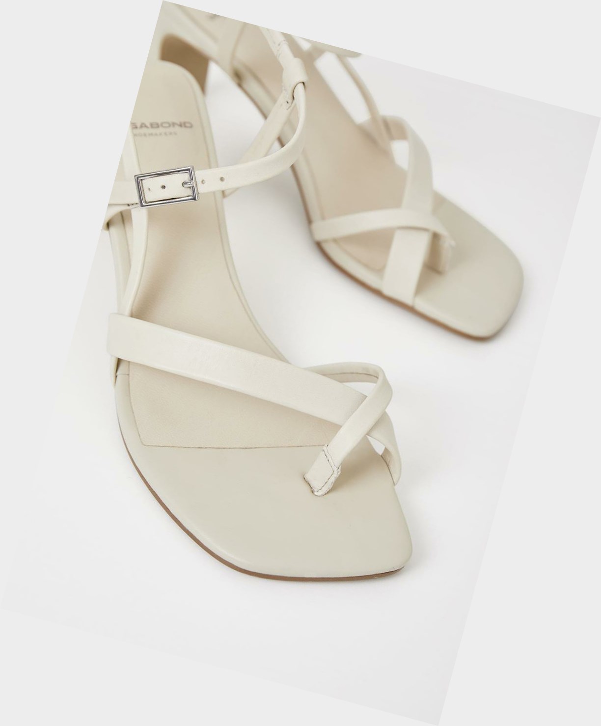 Vagabond Luisa Women Heels Sandals White | 21065-VRQA