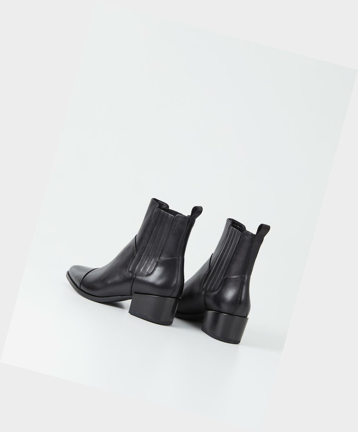 Vagabond Marja Women Ankle Boots Black | 73541-IBCL