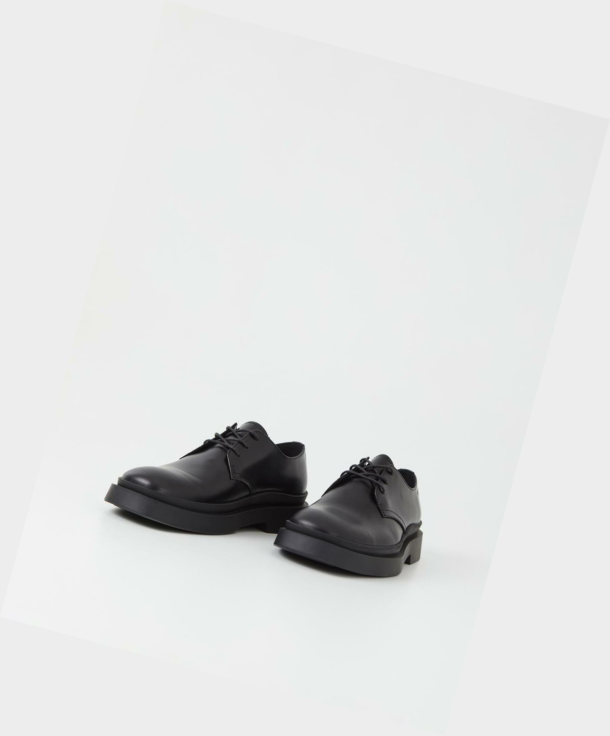 Vagabond Mike Men Lace Up Shoes Black | 24361-YZRE