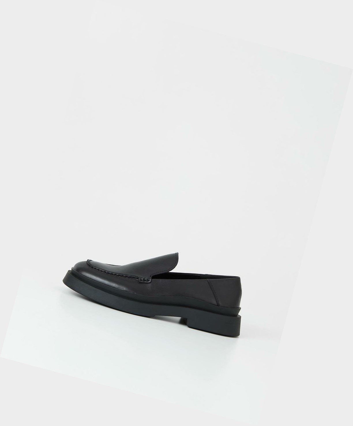 Vagabond Mike Men Loafers Black | 02396-TVIK