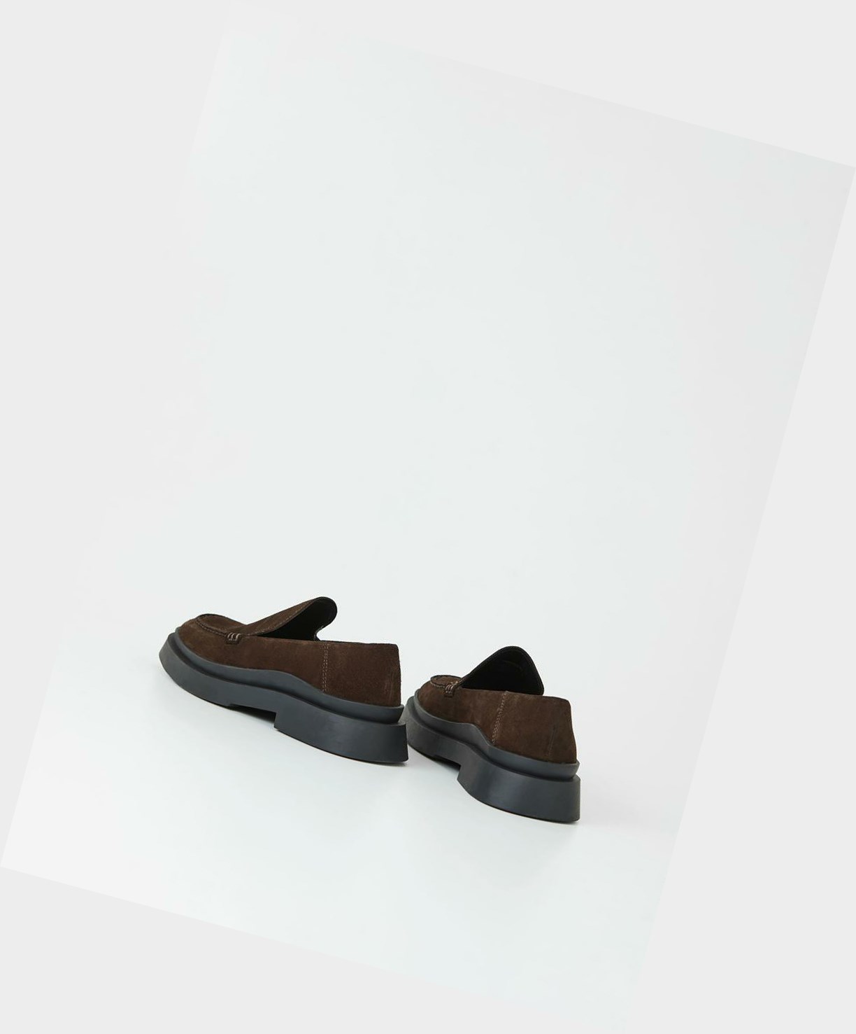 Vagabond Mike Men Loafers Dark Brown | 73260-HMFJ