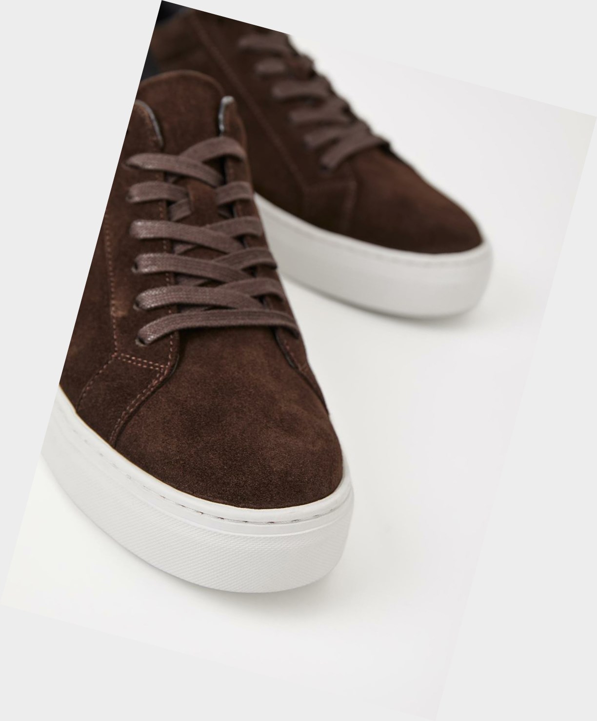 Vagabond Paul 2.0 Men Sneakers Dark Brown | 17463-ZMIX