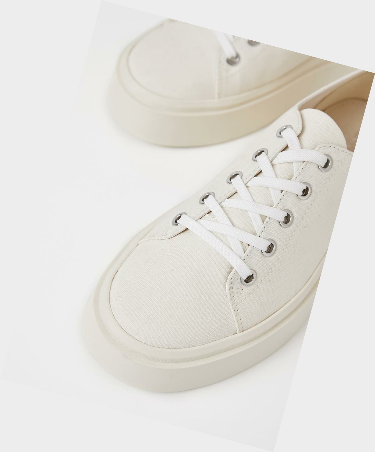 Vagabond Stacy Women Platform Sneakers White | 95762-ABTQ