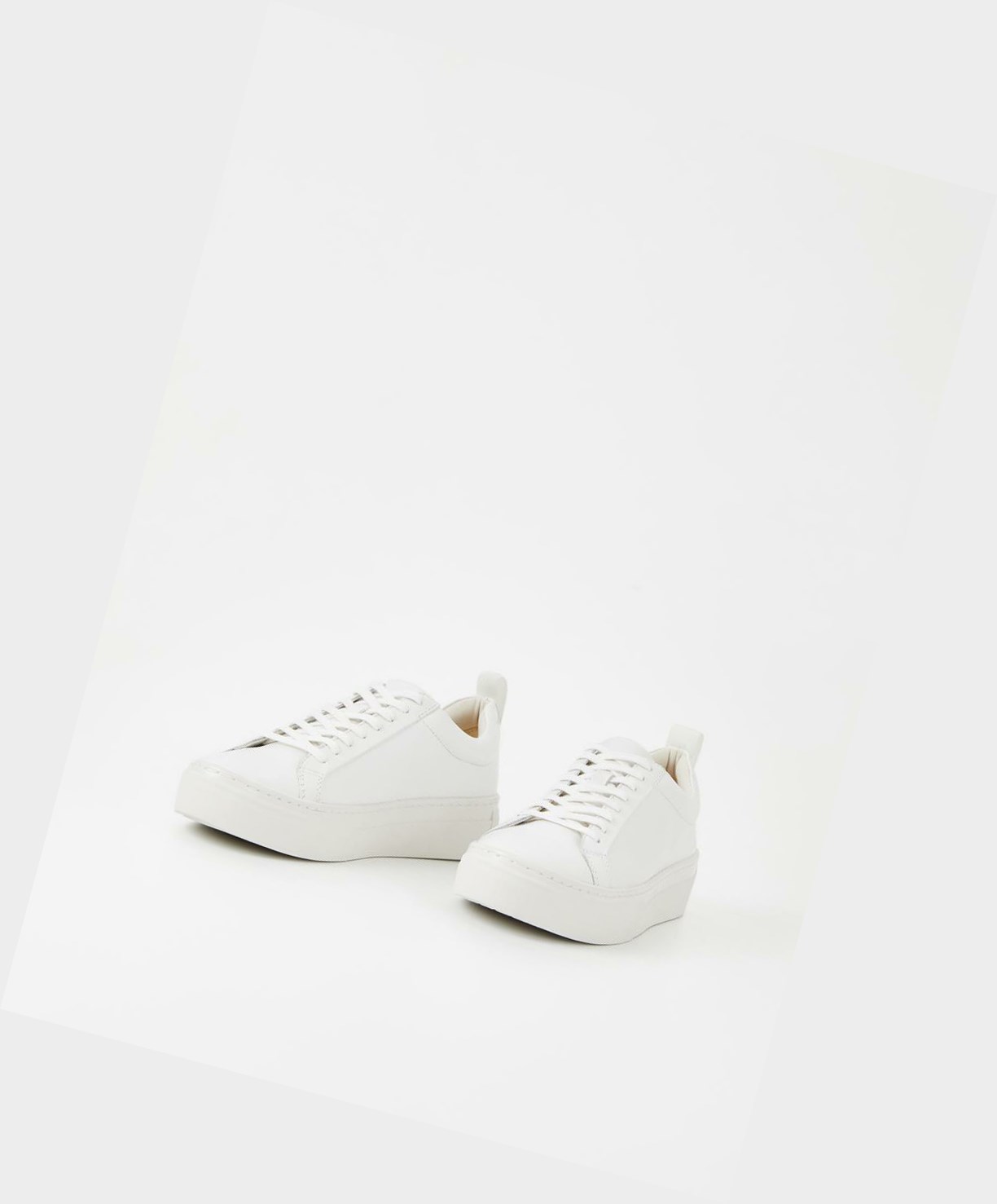 Vagabond Zoe Platform Women Platform Sneakers White | 83621-KORV