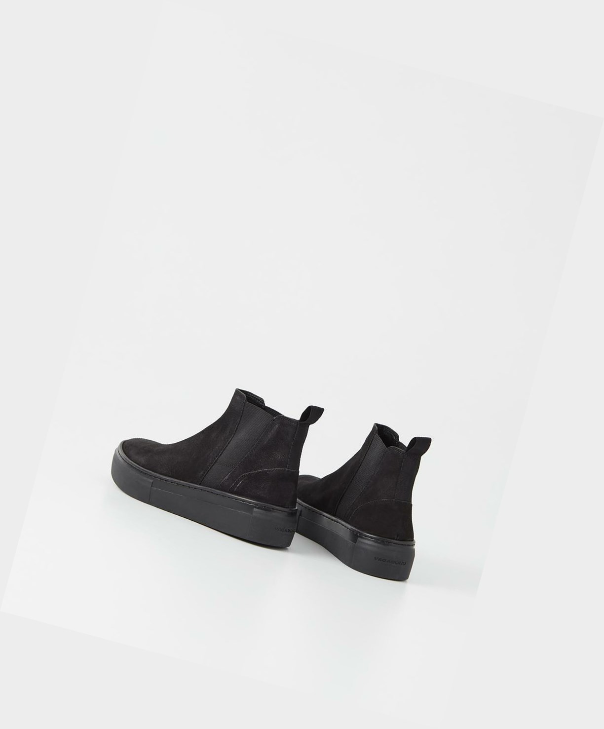 Vagabond Zoe Platform Women Platform Sneakers Black | 96025-IRLQ